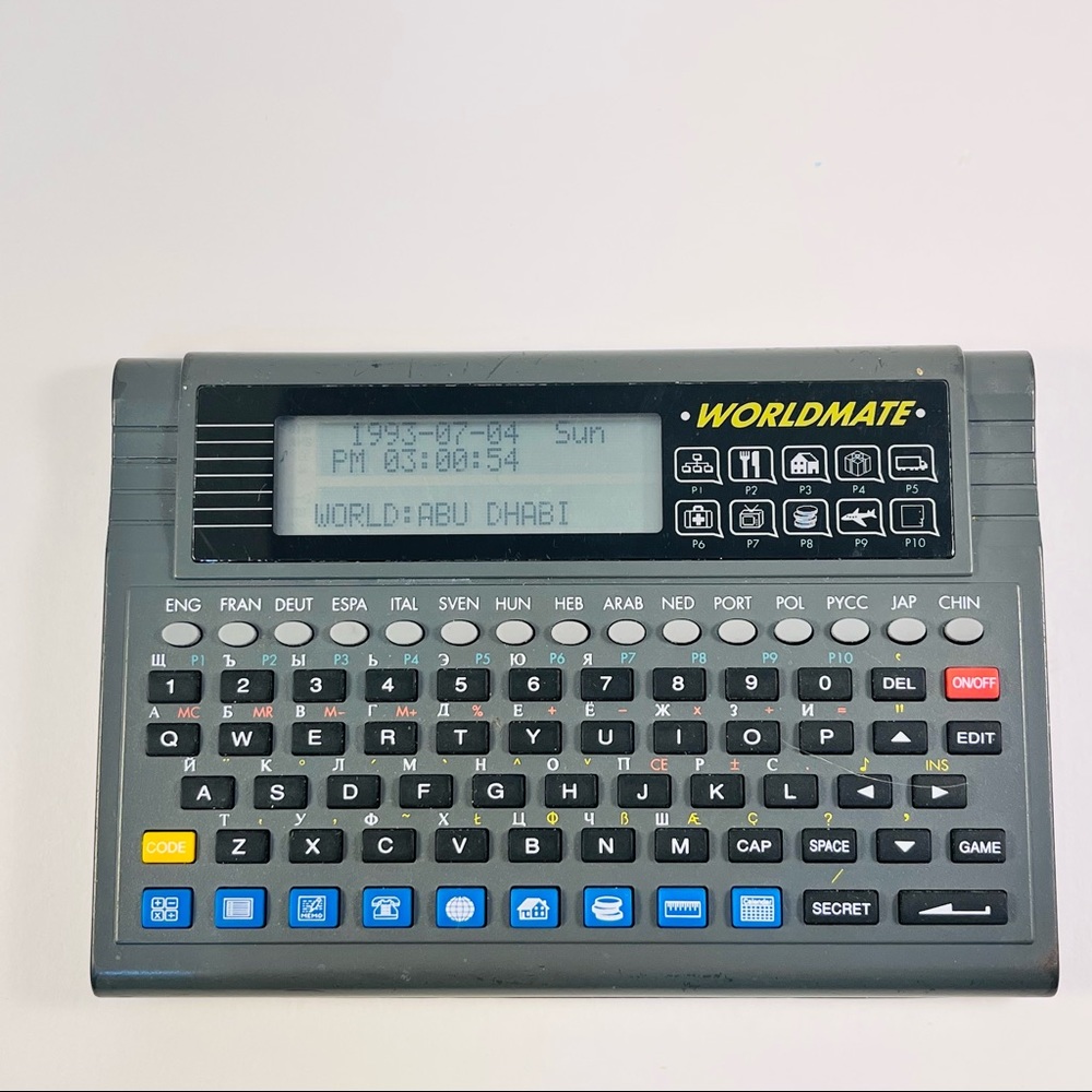 WORLDMATE Language Translator; Model 628 - AIL